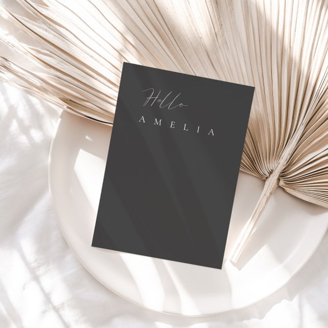 Tarjeta de invitado de mesa plana plana plana plan (Subido por el creador)