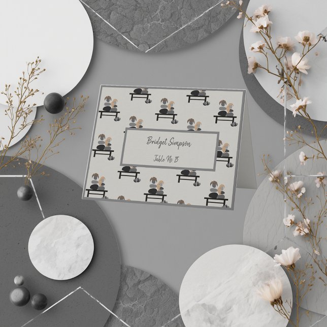 Tarjeta de invitados Boho de la pareja Eternal Sto (Subido por el creador)