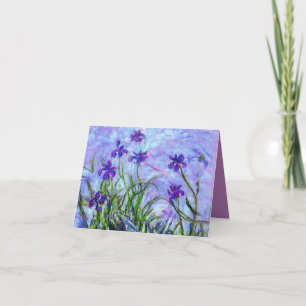 Tarjeta de irlandeses monet Lilac