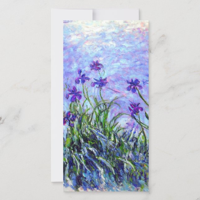 Tarjeta de irlandeses monet Lilac (Anverso)