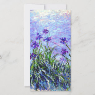 Tarjeta de irlandeses monet Lilac