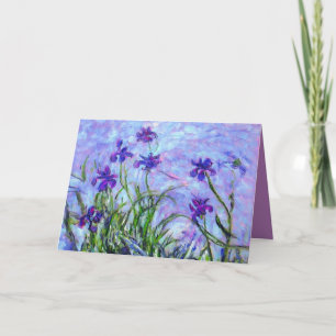 Tarjeta de irlandeses monet Lilac
