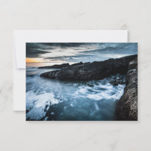 Tarjeta de islas Lofoten de Noruega