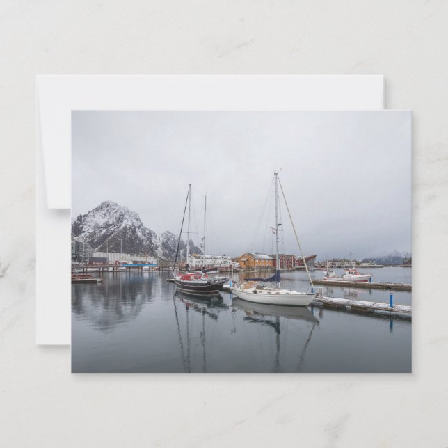 Tarjeta de islas Svolvaer Lofoten (Anverso)