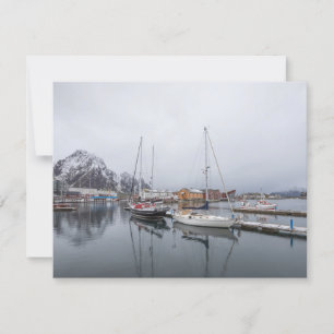 Tarjeta de islas Svolvaer Lofoten