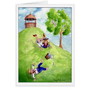 Tarjeta de Jack y de Jill