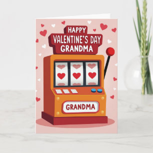 Tarjeta de Jackpot del Día de San Valentín para la