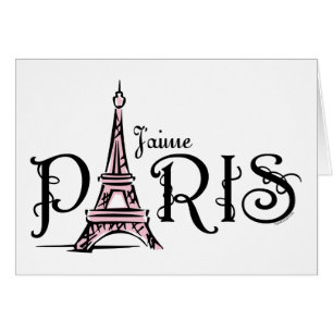 Tarjeta de J'aime París