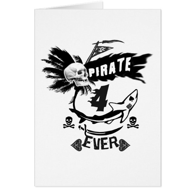 Tarjeta de Jake del pirata (Frente)