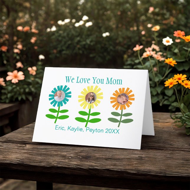 Tarjeta de jardín de fotos del Día de la Madre (Subido por el creador)
