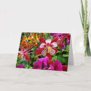 Tarjeta de jardín de verano