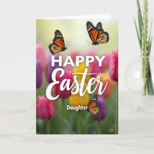 Tarjeta de jardín floral en primavera