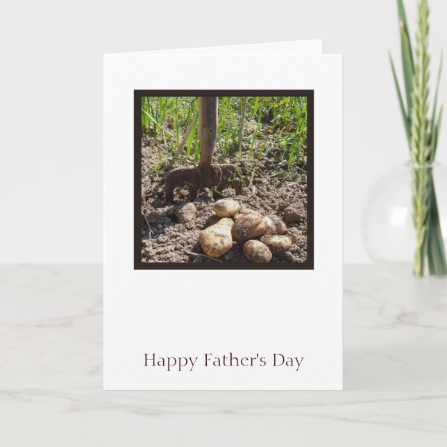 Tarjeta de jardín vegetal (Anverso)