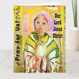 Tarjeta de Jesucristo del Señor