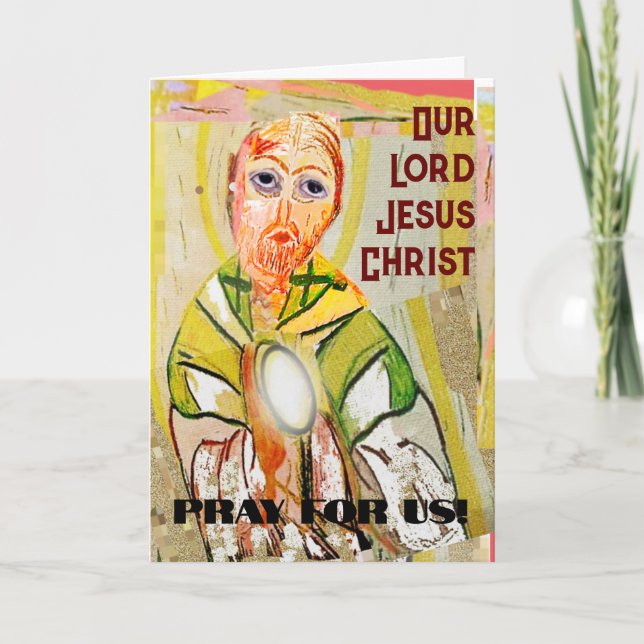 Tarjeta de Jesucristo del Señor (Anverso)