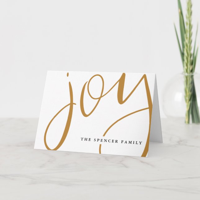 Tarjeta de joy de mano (Anverso)