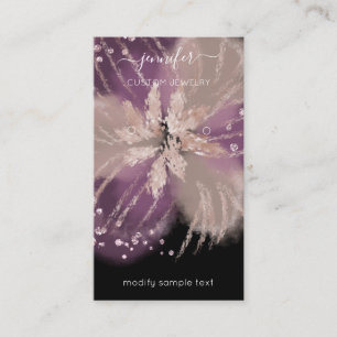 Tarjeta de joyería de Personalizado con logotipo S