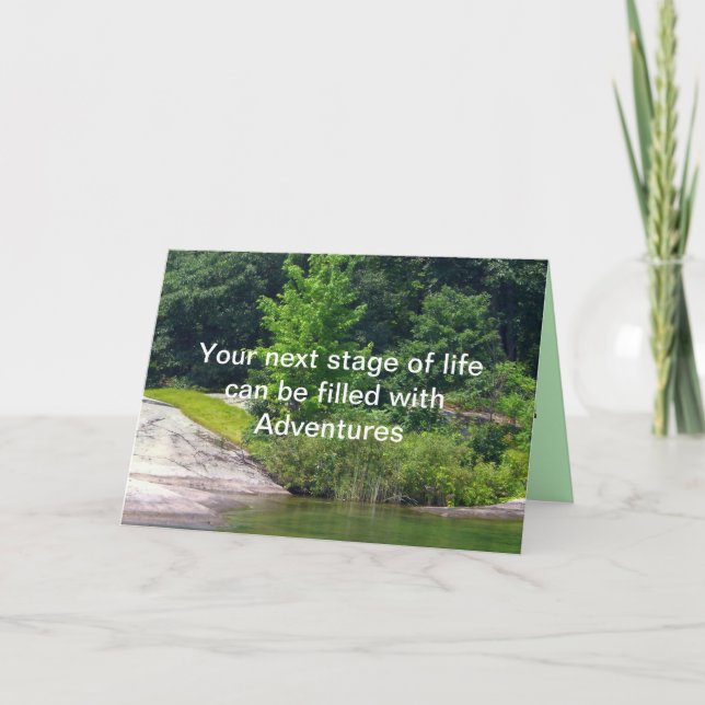 Tarjeta de Jubilación - La siguiente etapa de vida (Anverso)