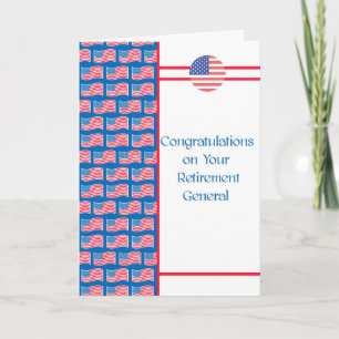 Tarjeta de jubilación para General