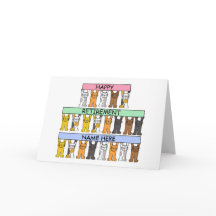 Tarjeta de jubilación para personalizar con cualqu