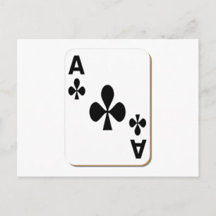Tarjeta de juego Ace of Clubs