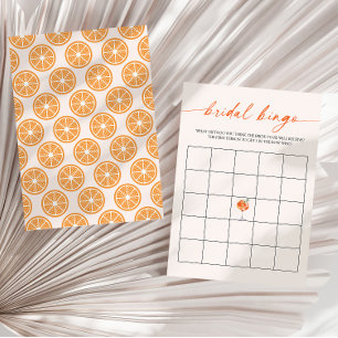 Tarjeta de juego Bridal Bingo Aperol Spritz Bridal