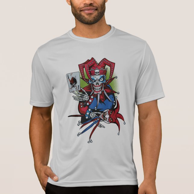 Tarjeta de juego, camiseta de bromista (Anverso)