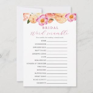 Tarjeta de juego Cítrico Flower Bloom Brilla Britá