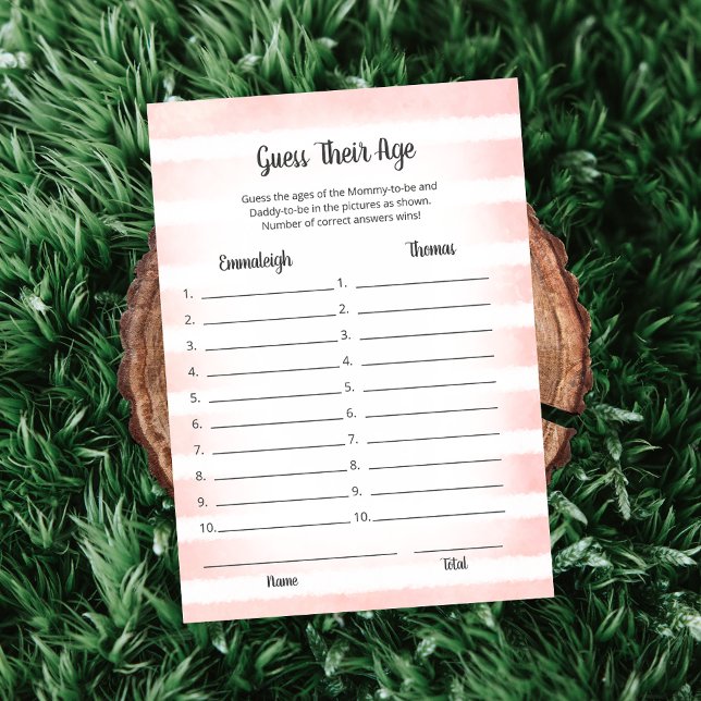 Tarjeta de juego de adivina su edad de conejito bl (Subido por el creador)