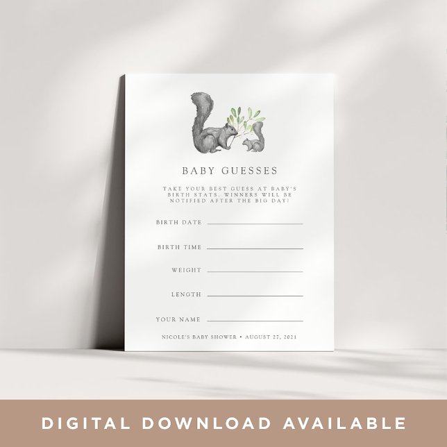 Tarjeta de juego de adivinación de los amigos de W (Subido por el creador)