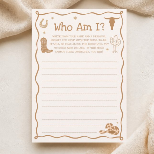 Tarjeta de juego de adivinanza para despedida de s (Subido por el creador)
