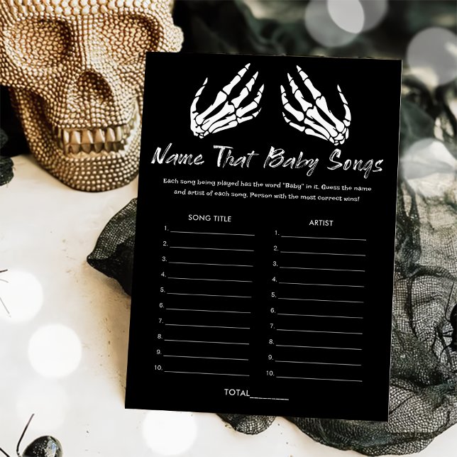 Tarjeta de juego de Baby Shower Name That Baby Son (Subido por el creador)