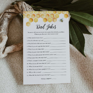 Tarjeta de juego de Baby Shower para Chistes de CA