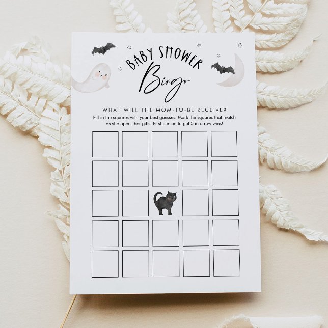 Tarjeta de juego de Bingo Baby Shower de SUGARBOO  (Subido por el creador)