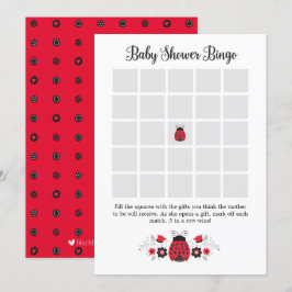 Tarjeta de juego de bingo de Baby Shower
