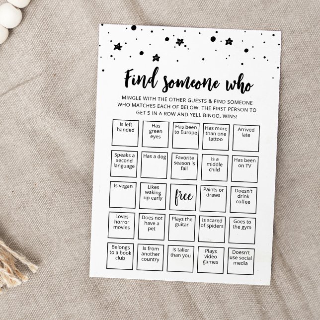 Tarjeta de juego de bingo de búsqueda editable de  (Subido por el creador)