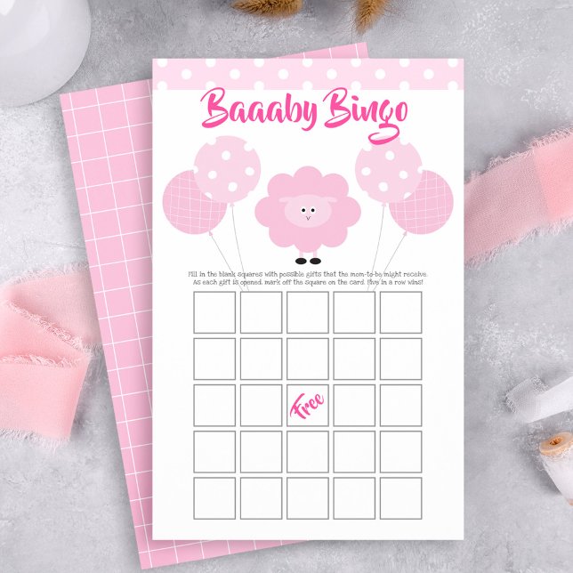 Tarjeta de juego de bingo dulce de Baby Shower de  (Subido por el creador)