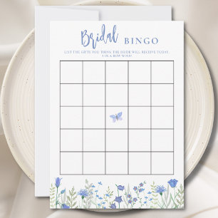 Tarjeta de juego de Bingo Floral Floral Bridal Sho
