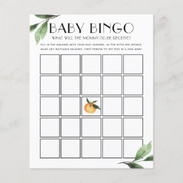 Tarjeta de juego de Bingo para Bebés