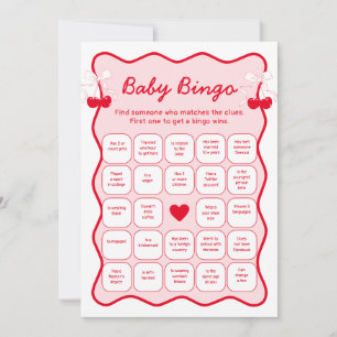 Tarjeta de juego de bingo para encontrar al invita