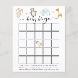 Tarjeta de juego de bingo Sweet Vintage Baby Toys