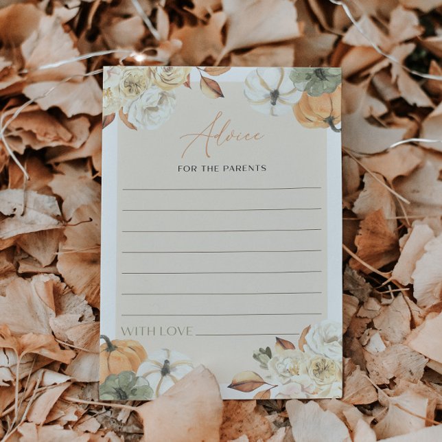 Tarjeta de juego de consejos de Baby Shower de la  (Subido por el creador)