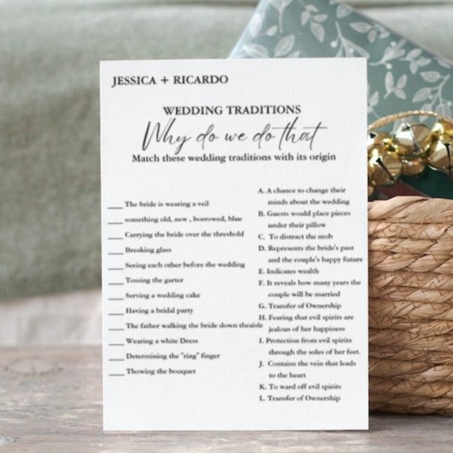 Tarjeta de juego de ducha de novia tradicional bod (Subido por el creador)