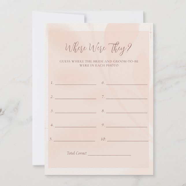 Tarjeta de juego de ducha floral rosa de otoño mod (Anverso)