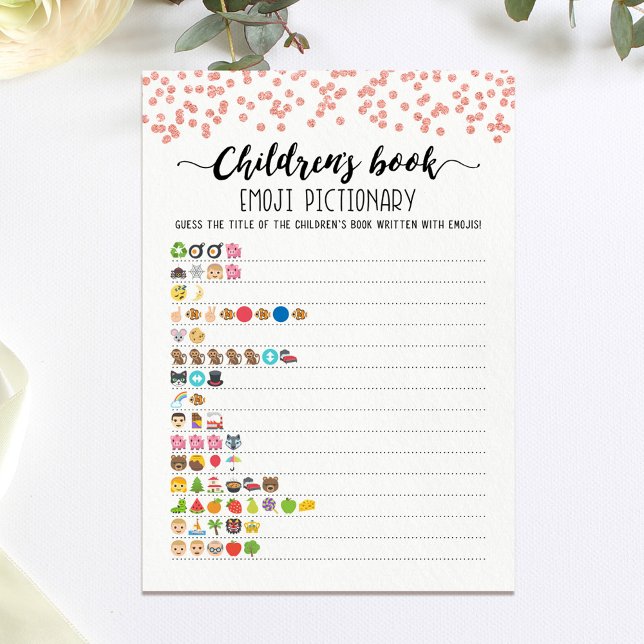 Tarjeta de juego de Emoji de libros para niños (Subido por el creador)