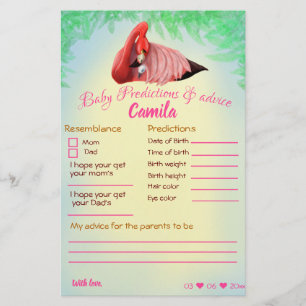 Tarjeta de juego de fotos de consejos y prediccion
