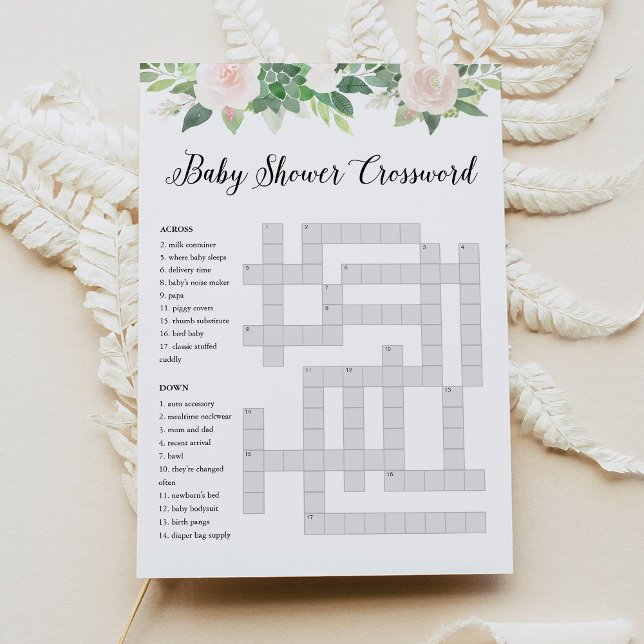 Tarjeta de juego de hebras DEVON Baby Shower (Subido por el creador)