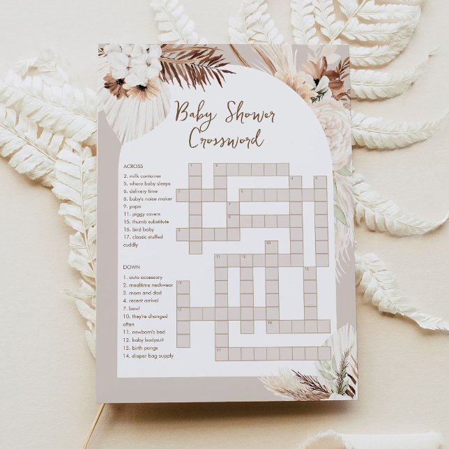 Tarjeta de juego de hisopas Baby Shower de SWIFT (Subido por el creador)