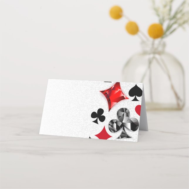 Tarjeta de juego de jugador de póquer se adapta a  (Anverso)