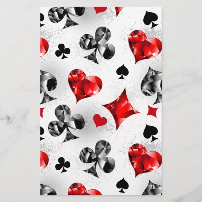 Tarjeta de juego de jugador de póquer se adapta a  (Anverso)